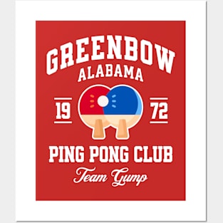 Greenbow Alabama Ping Pong Club Posters and Art